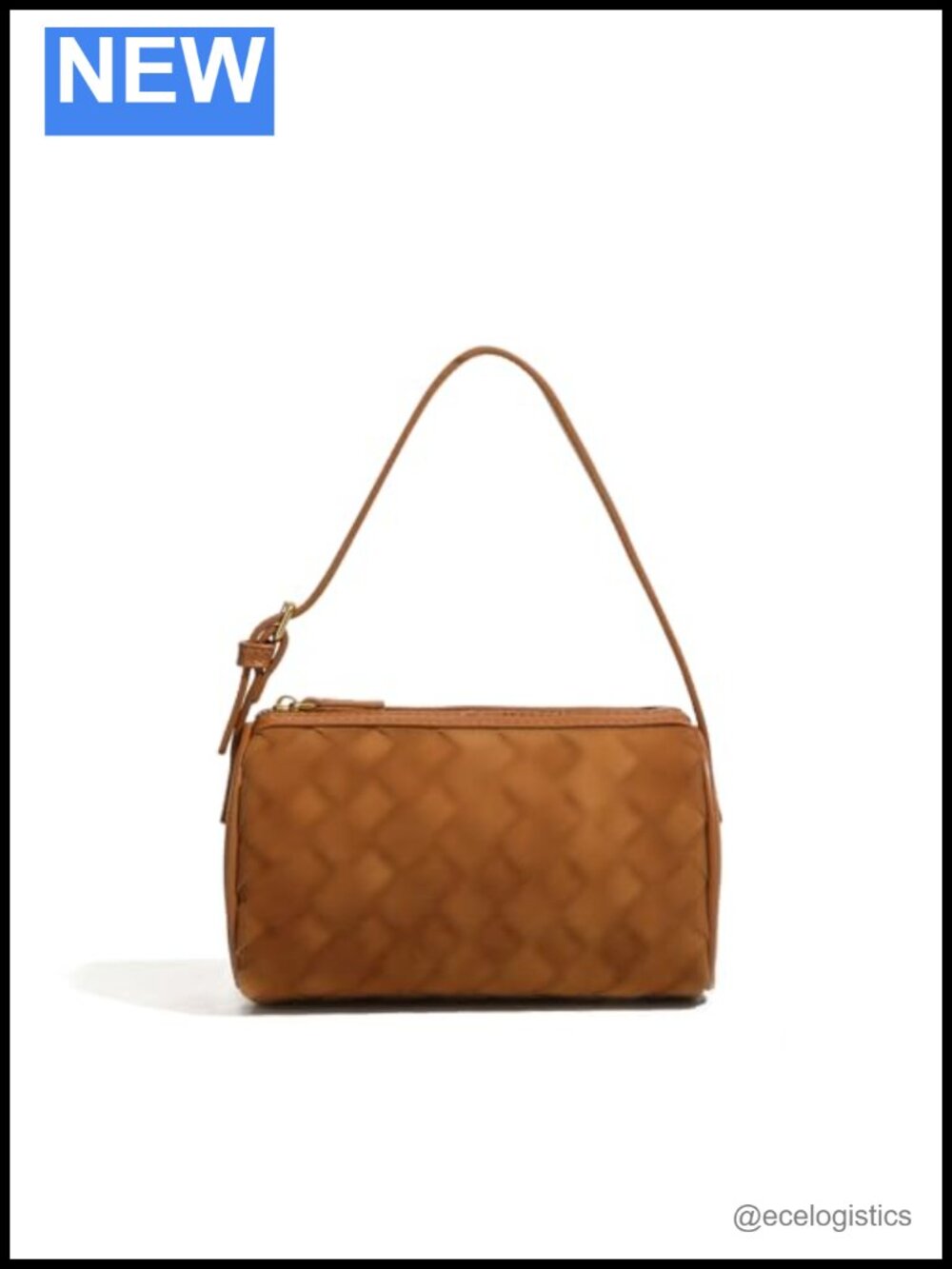 Suede Woven Baguette Shoulder Bag Crossbody Handbag Small Pillow Purse